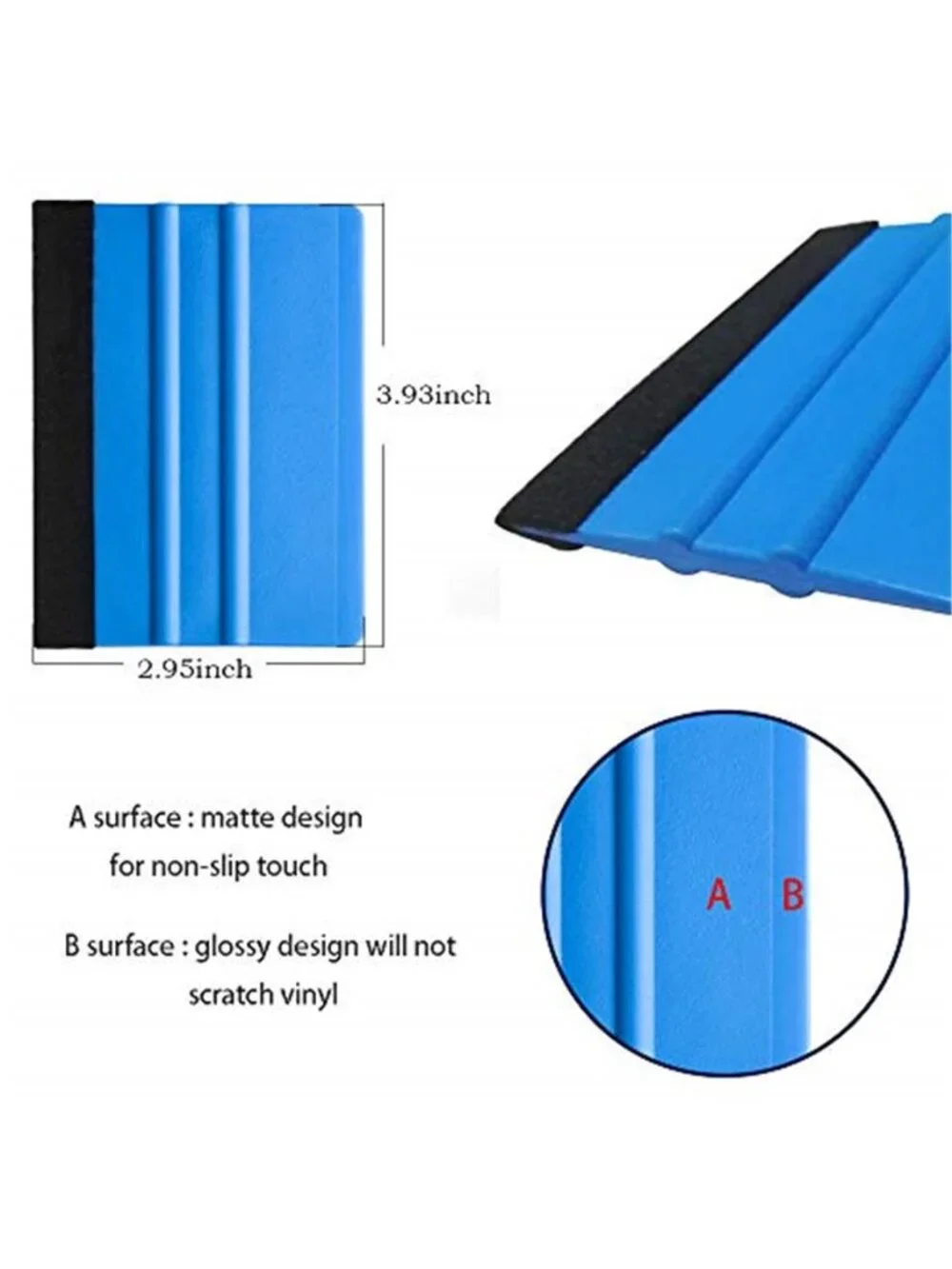 Wallpaper Smoothing Tool Kit Peel Stick Contact Paper Vinyl Squeegee Scraper